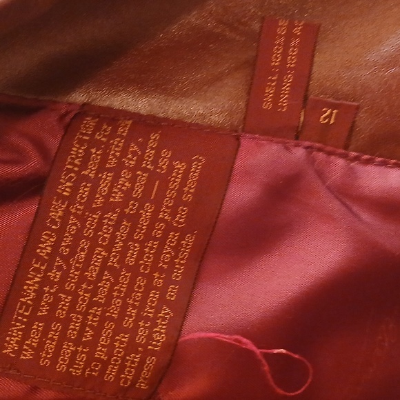 Etienne Aigner leather blazer - Picture 6 of 13